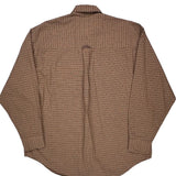 Gant Checked Shirt - Large Brown Cotton