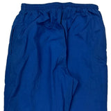 Nike Track Pants - Large Blue Polyester