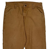 Carhartt Carpenter Trousers - 35W 31L Brown Cotton