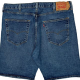 Levis Denim Shorts - 40W 10L Blue Cotton
