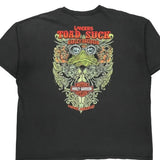 Harley Davidson Graphic T-Shirt - XL Black Cotton