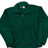 The North Face Fleece Jacket - Large Green Polyester