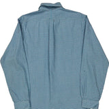 Ralph Lauren Checked Shirt - Large Blue Cotton