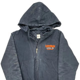 Liuna! Local 183 Unbranded Workwear Jacket - 2XL Blue Cotton Blend