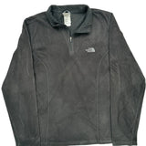 The North Face 1/4 Zip - XL Black Polyester