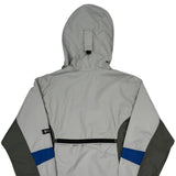 Columbia Windbreaker - Small Gray Polyester