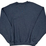 Russell Athletic Sweatshirt - Large Grey Cotton Blend