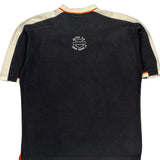 Metro H-D Cedar Rapids Ia Harley Davidson Polo Shirt - Large Orange Cotton