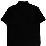 Puma Polo Shirt - Large Black Cotton