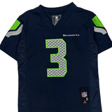 Age 5-6 Seahawkes Nfl Football Jersey - Small Navy Polyester