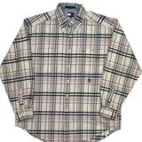 Tommy Hilfiger Checked Shirt - Large Multicoloured Cotton