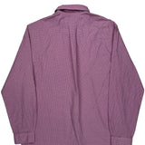 Ralph Lauren Checked Shirt - Large Purple Cotton
