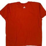 The Breakfast Of Champions Adidas Graphic T-Shirt - XL Orange Cotton
