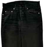 Levis 501 Jeans - 31W 30L Black Cotton