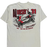 Single Stitch 1992 - 1994 Indy 500 Champion Anvil Graphic T-Shirt - Large White Cotton