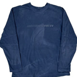 Nike Long Sleeve T-Shirt - Large Blue Cotton