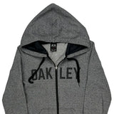 Oakley Hoodie - Medium Gray Cotton Blend