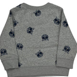 Age 18 Months Oshkosh Graphic Long Sleeve T-Shirt - 2XS Gray Cotton