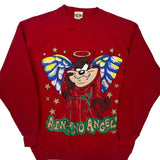 Looney Tunes Cartoon Sweatshirt - Large Multicoloured Cotton Blend