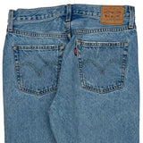 501 Levis Jeans - 30W 27L Blue Cotton