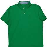 Tommy Hilfiger Polo Shirt - XL Green Cotton