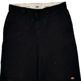 Dickies Shorts - 36W 11L Black Cotton