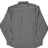 Lacoste Checked Shirt - 2XL Black & White Cotton