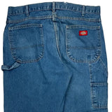 Dickies Carpenter Pants - 36W 30L Blue Cotton