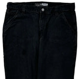 Carhartt Carpenter Pants - 36W 31L Black Cotton