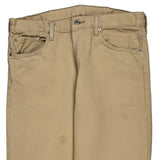 501 Levis Jeans - 38W 32L Beige Cotton