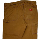 Dickies Carpenter Pants - 38W 31L Brown Cotton