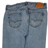 501 Levis Jeans - 36W 30L Light Wash Cotton