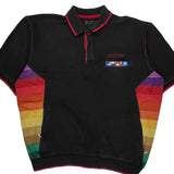 Coogi Striped Polo Shirt - XL Multicoloured Cotton