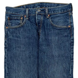 501 Levis Jeans - 32W 30L Blue Cotton