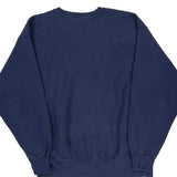 Made In USA Lee College Sweatshirt - 2XL Navy Cotton