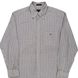 Gant Checked Shirt - Large White Cotton