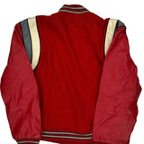 Unbranded Varsity Jacket - Medium Red Leather