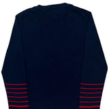 Tommy Hilfiger Denim Striped Sweater - Medium Navy Cotton