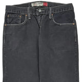 Levis Contrast Stitch Jeans - 32W 30L Gray Denim