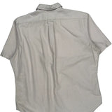 Ralph Lauren Striped Short Sleeve Shirt - Large Pink Cotton