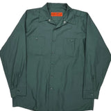 Red Kap Shirt - XL Green Polyester Blend