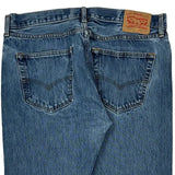 501 Levis Jeans - 36W 30L Blue Cotton