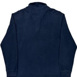 Polo By Ralph Lauren 1/4 Zip - Large Navy Cotton