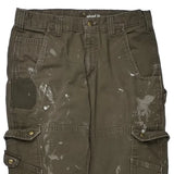 Carhartt Cargo Trousers - 32W 32L Brown Cotton