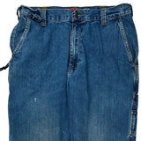 Wrangler Carpenter Jeans - 34W 30L Blue Denim