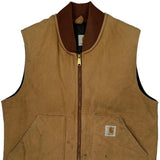 Carhartt Vest - Large Brown Cotton