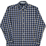 Tommy Hilfiger Checked Shirt - Medium Black Cotton