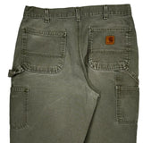 Carhartt Carpenter Pants - 32W 33L Gray Cotton