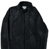 Champion Fleece Jacket - Large Black Polyester