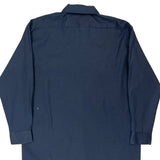 Dickies Shirt - Large Navy Cotton Blend